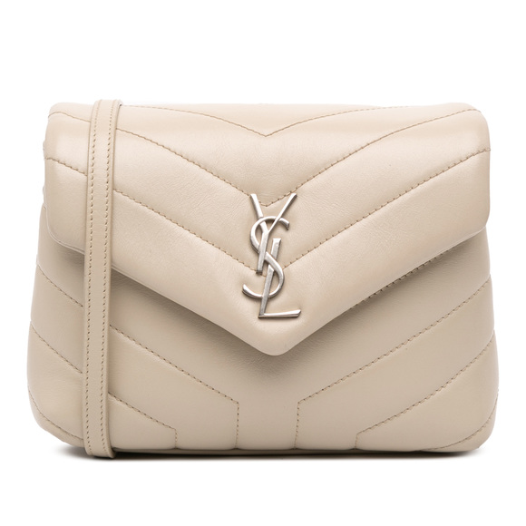 Pre-Loved Saint Laurent Toy Matelasse Leather Monogram LouLou Crossbody - Picture 1 of 12